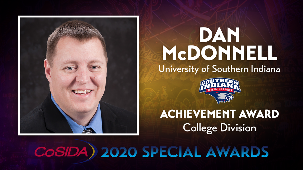 2020 Special Awards Salute: Dan McDonnell (Southern Indiana), Achievement Award (College Division)